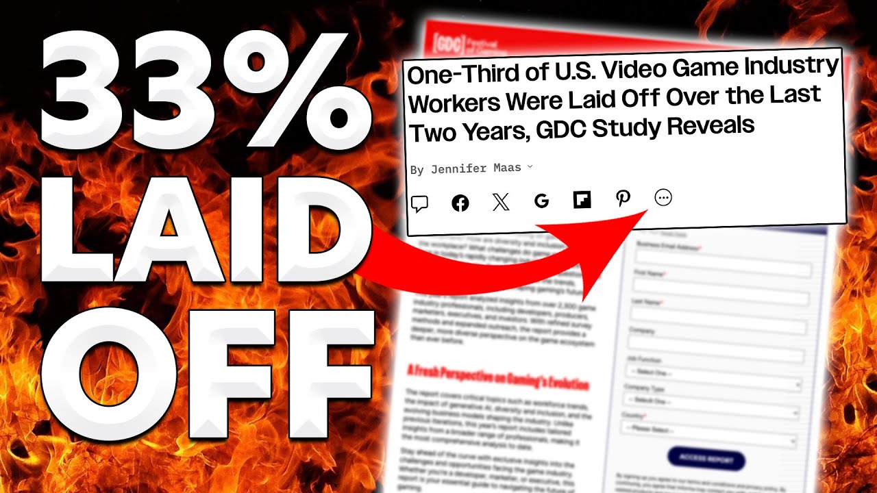 33% of Games Industry Workers Laid Off Over the Last Two Years &ndash; Inside Games Roundup