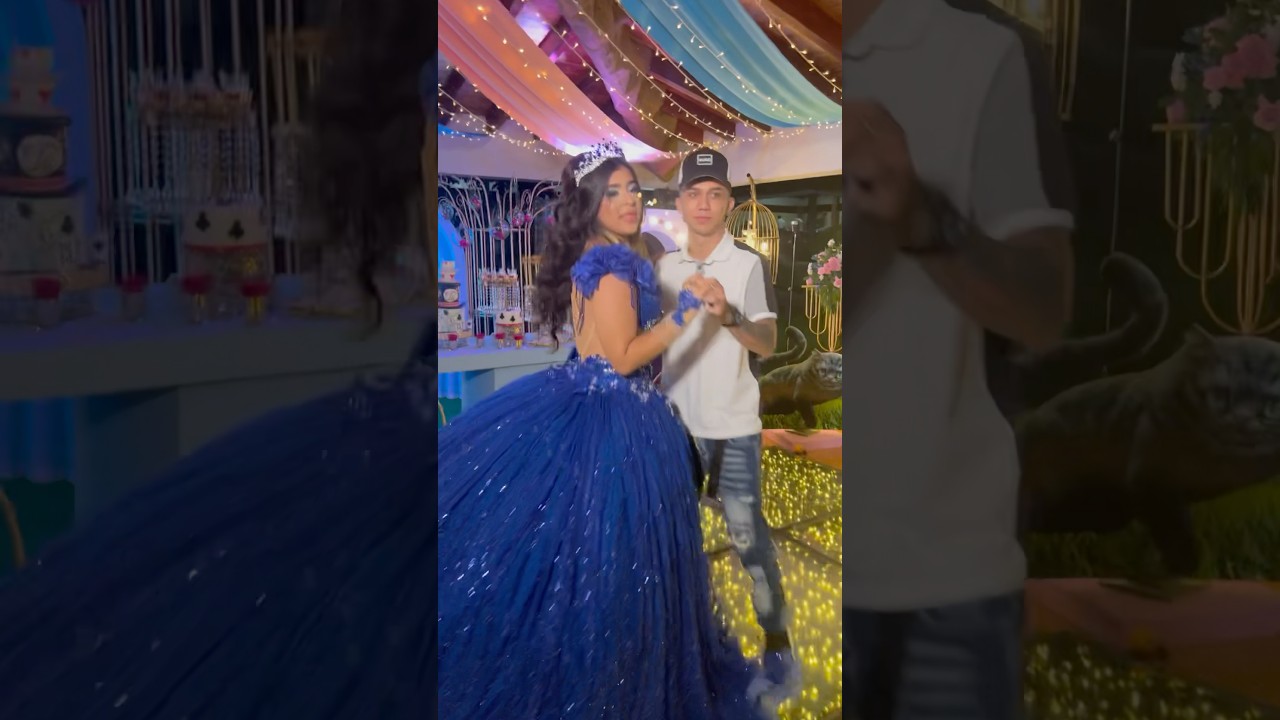 Bailando el vals #shortsviral #quincea&ntilde;era  @LosContrerax
