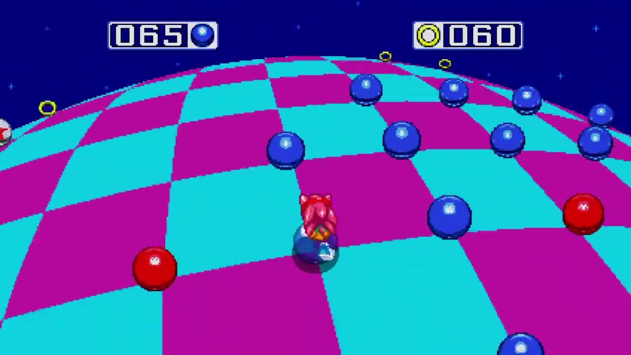 Level 309 Sonic Origins New Blue Sphere