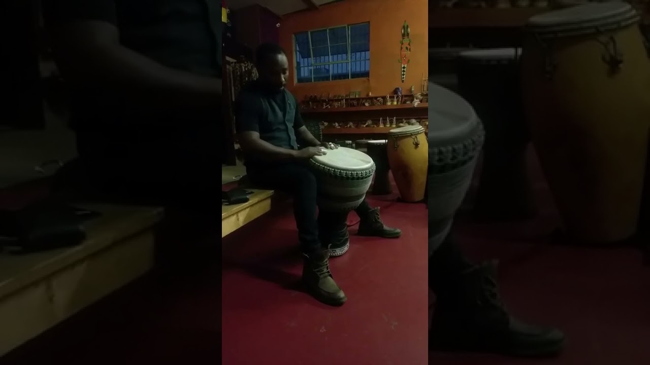 Djembe solo drill (triples)