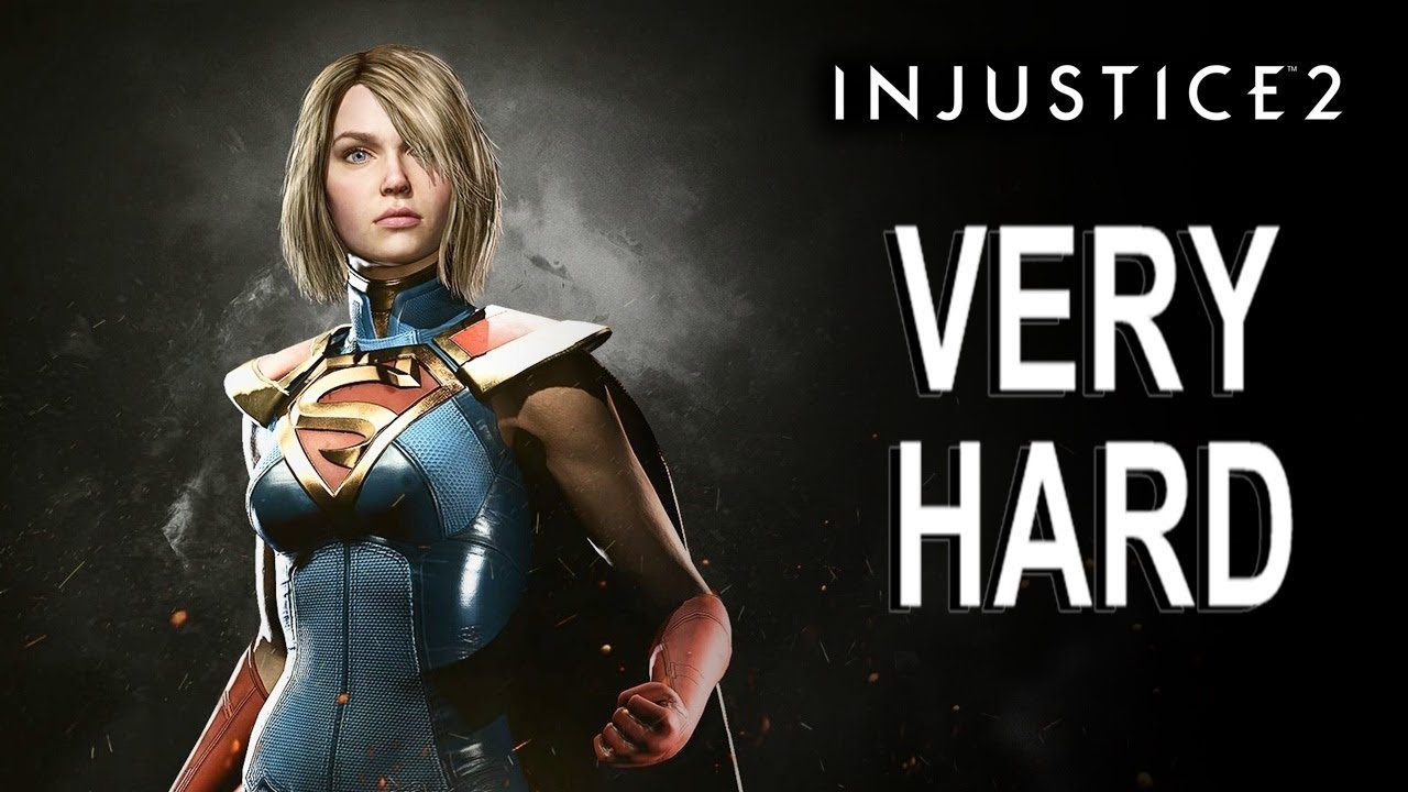 Injustice 2 - Supergirl Battle Simulator (VERY HARD) NO MATCHES LOST