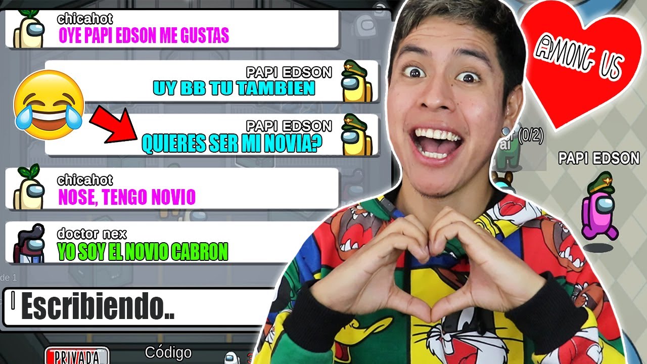 BUSCO NOVIA EN AMONG US Y ME PASA ESTO.. 😢 *Fui IMPOSTOR*