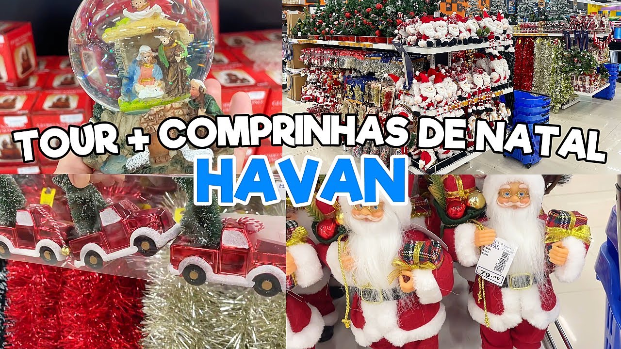 NATAL 2025 NA HAVAN - TOUR E COMPRINHAS🎄🤩