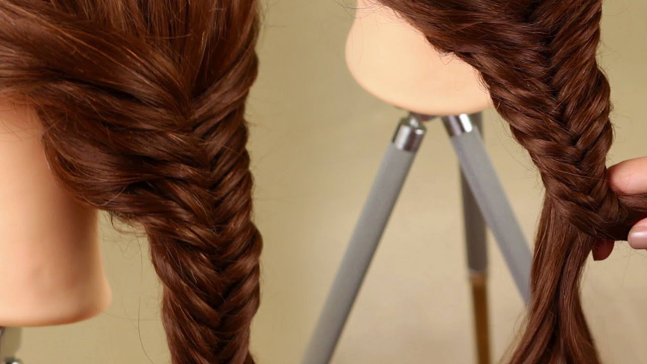 Ryb&iacute; cop- jak na něj! /Fishtail braid/