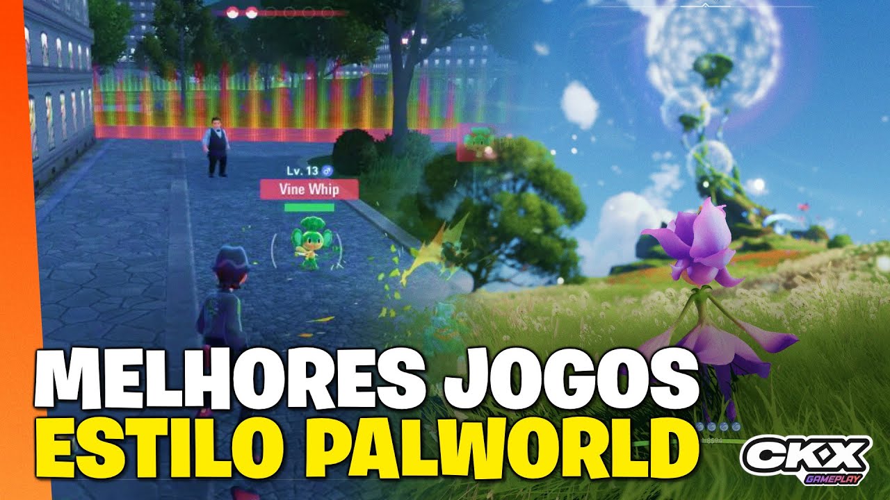 NOVOS JOGOS ESTILO PALWORLD e POK&Eacute;MON QUE VOCE PRECISA CONHECER