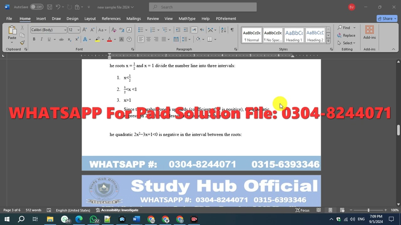 MTH101 Assignment 1 Solution Summer 2024, MTH101 Assignment 1 Solutiotion