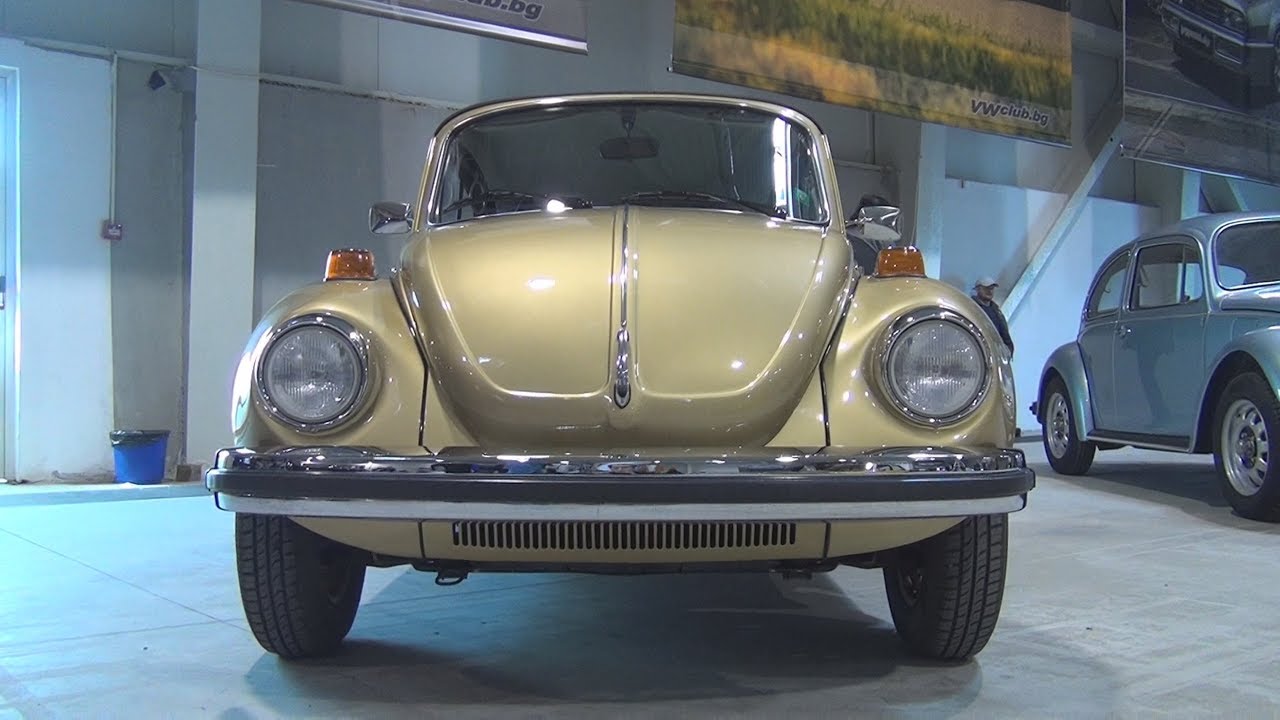 Volkswagen Beetle 1600i Sun Bug Cabriolet (1974) Exterior and Interior