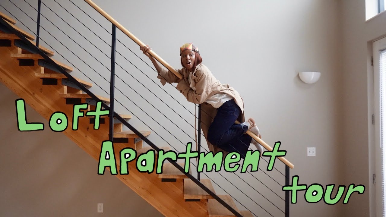 My Empty Dream Loft Apartment Tour | Living Alone at 20