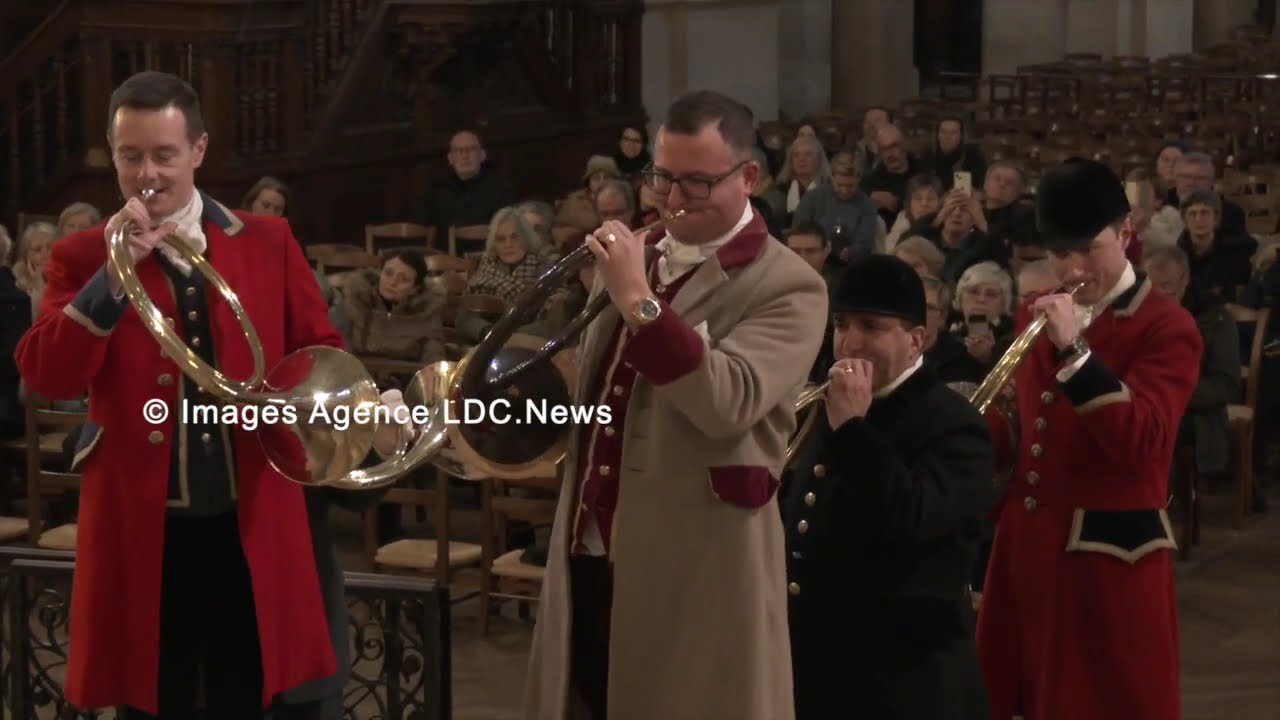 Concert des sonneurs de Trompe de France. Paris/France - 26 janvier 2025
