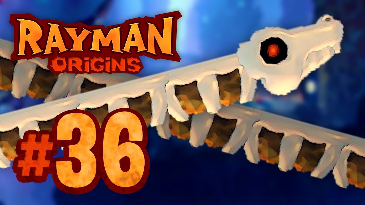 Bonecoaster from Hell - Rayman Origins #36 (Co-op)