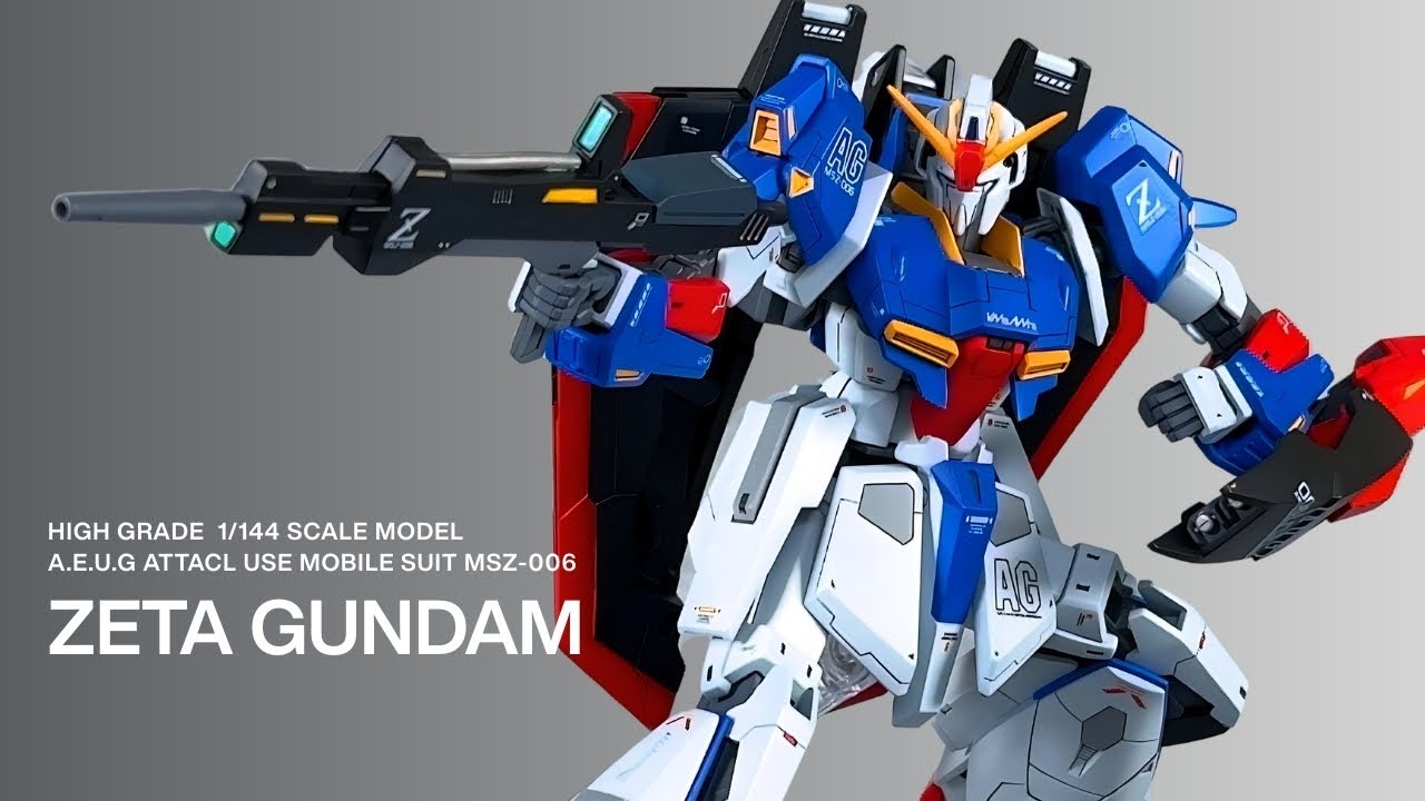 Gunpla Build｜HG 1/144 Zeta Gundam