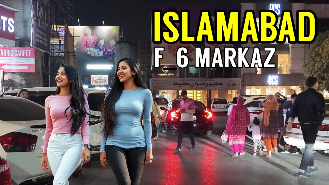 🇵🇰F-6 Markaz Islamabad Walking Tour 4K | Discover 2026