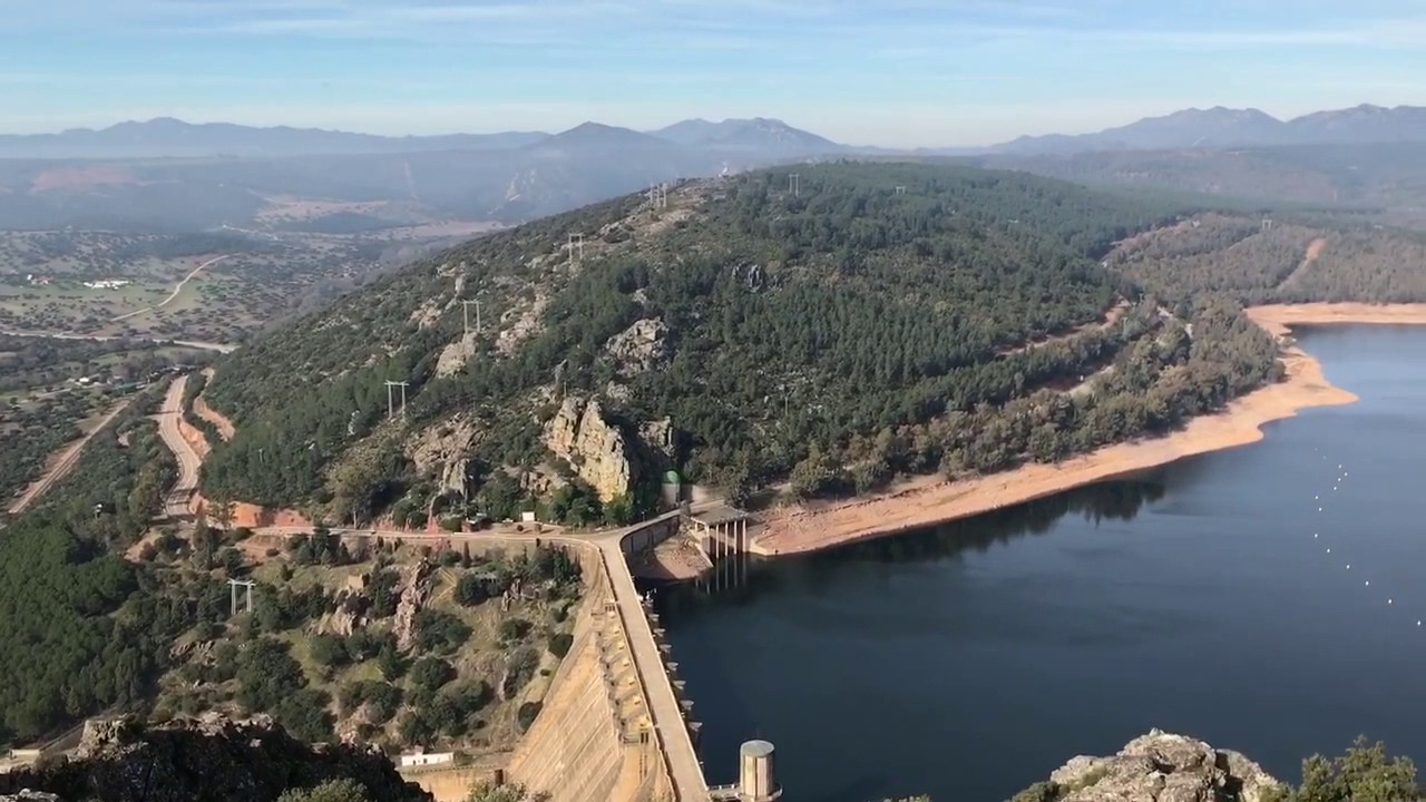 Embalse de Cijara en La Siberia