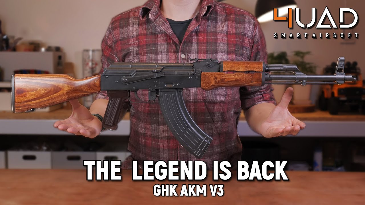 Toy Gun ASMR - GHK AKM GBB
