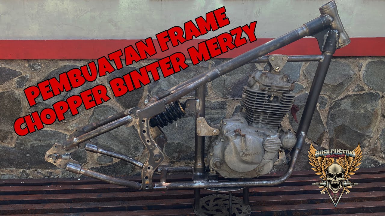 CARA MUDAH MEMBUAT FRAME CHOPPER SOFTAIL | @busicustom