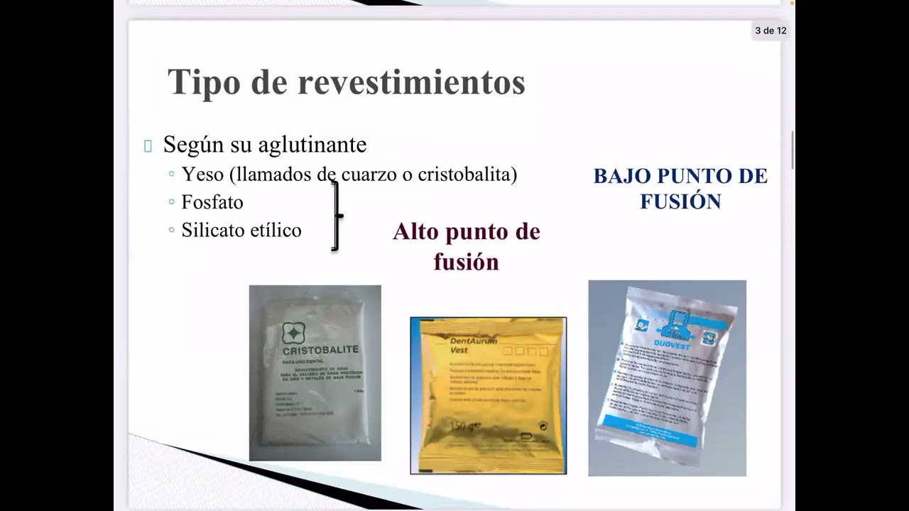 22 de marzo Revestimientos Dentales
