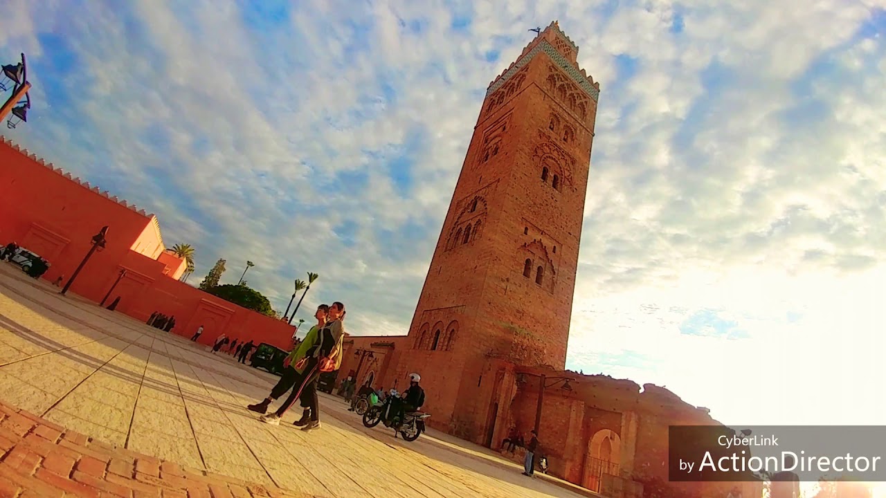 marrakech-morocco time lapse(Koutobia)4k
