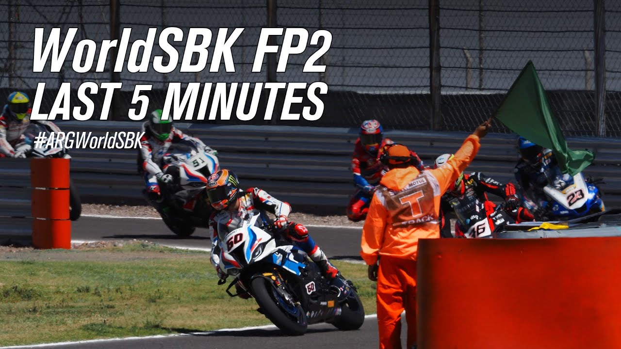 Last 5 minutes from FP2 at Argentina!