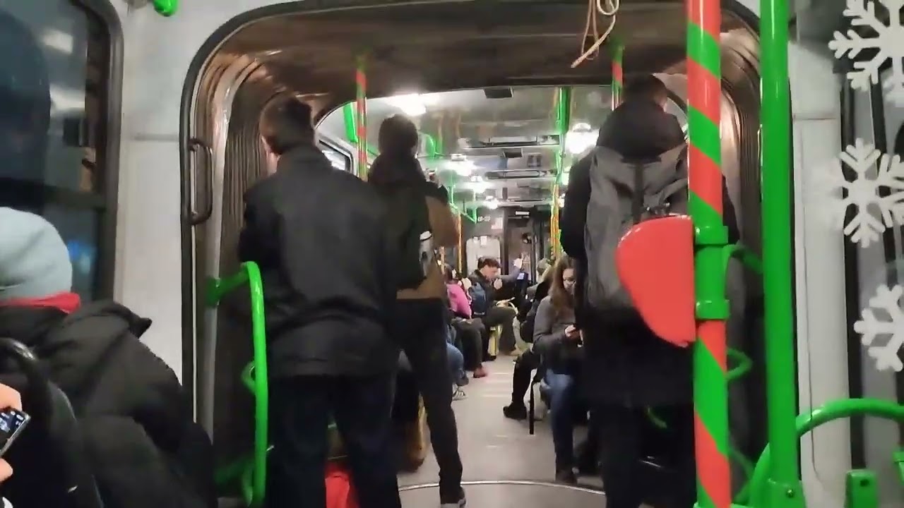 KARUS 280 BPI-829 BKV BKK 2025.12. 23. UTOLSÓ NAP MIKULÁS BUSZ NOSZTALGIA 5 BUSZ VONALÁN DÉL PESTI