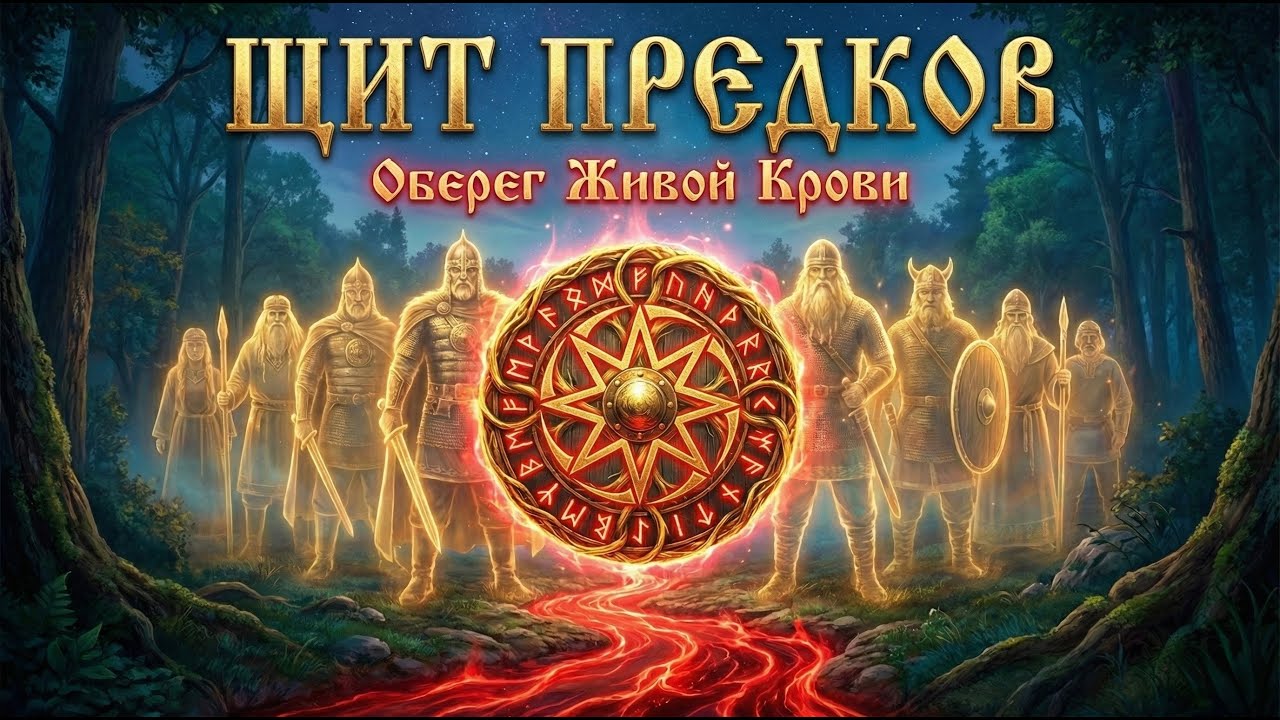 ЩИТ ПРЕДКОВ  Оберег Живой Крови (Мантра из моего сна отвести беду, мне помогла, поможет и вам!)