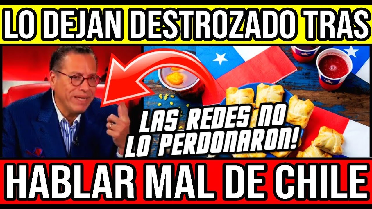 DESTROZAN Comunicador Peruano por Hablar Mal de Chile 🇨🇱 #Chile #Valparaiso #ViñaDelMar #BioBio #CL