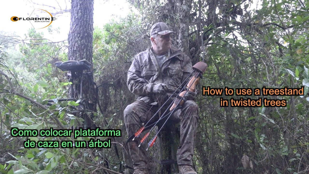 TREESTAND BOWHUNTING plataforma para caza desde arbol