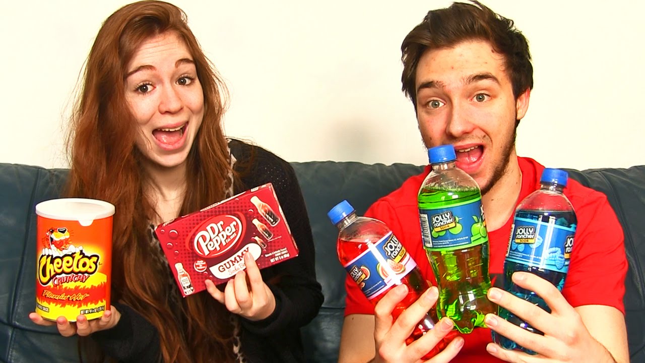 Dégustation My American Market en Couple ! #3 FAUX BONBONS COCA COLA ! BOISSON À LA PASTÈQUE !