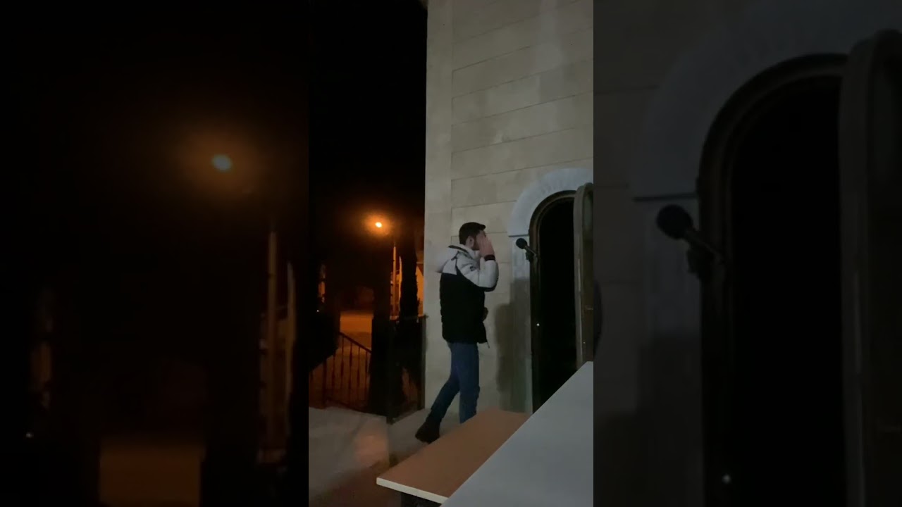 Manisa/Kula Süleyman Şah Camii (hicaz) Yatsı ezanı. M.Sefa ÇINAR /Yunus Emre KARCI.