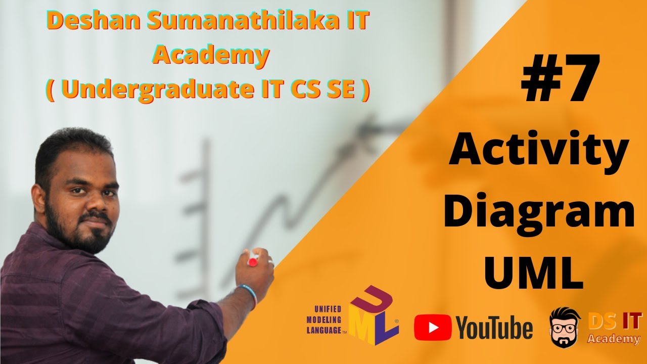 UML 7 : Activity Diagram Explained in Sinhala - Undergraduate IT SE CS