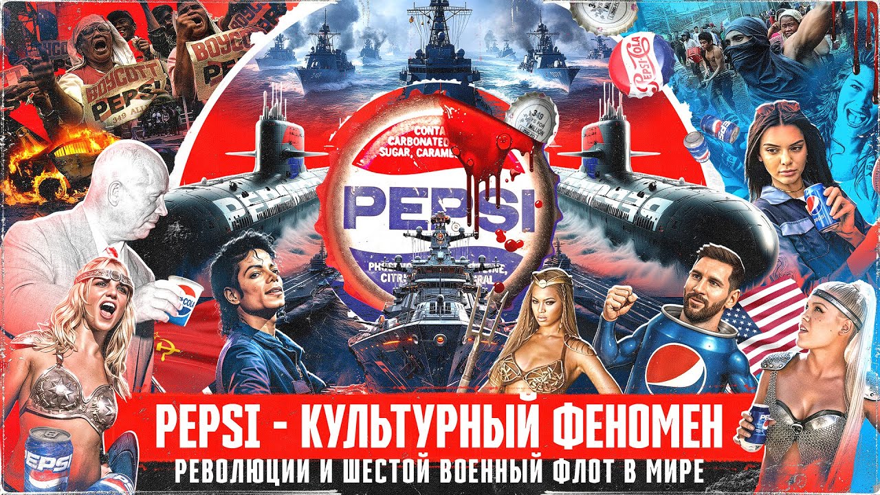 Pepsi: история бренда. Вожди, поп-идолы и гражданские войны. Аптечный сироп, ставший легендой.
