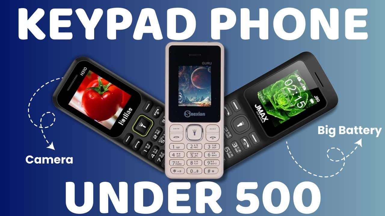 Top 3 Keypad Phone Under 500 in 2025 | Best Keypad Mobile Under 500 in 2025 | Review Firm