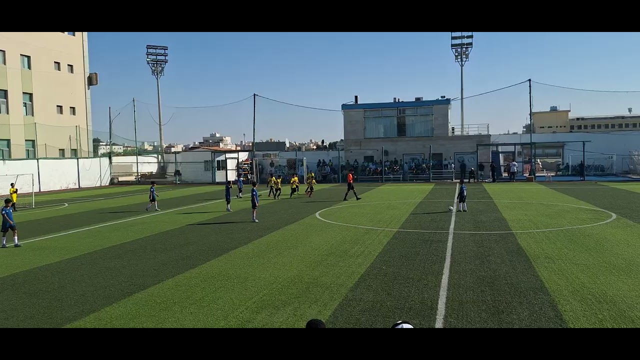 مباراة براعم الاتحاد 2014 ضد أكاديمية الكرة المشتعلة في بطولة دوري تحت11سنة الشوط الأول