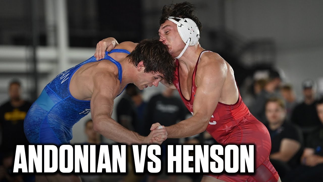 70kg - Bryce Andonian vs Caleb Henson | 2025 World Team Trials Semifinals