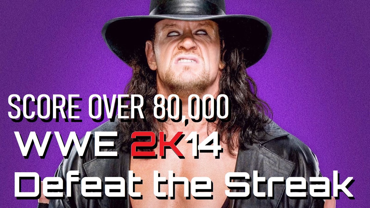 【SCORE 89,956】WWE 2K14 | Sin Cara vs. The Undertaker (2) | Defeat the Streak