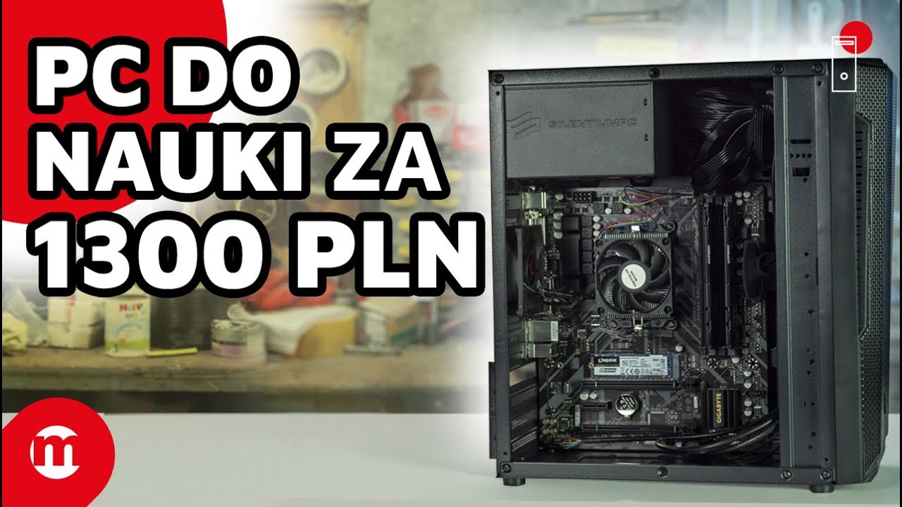 SUPER TANI PC DO NAUKI | Test komputera za 1300 PLN