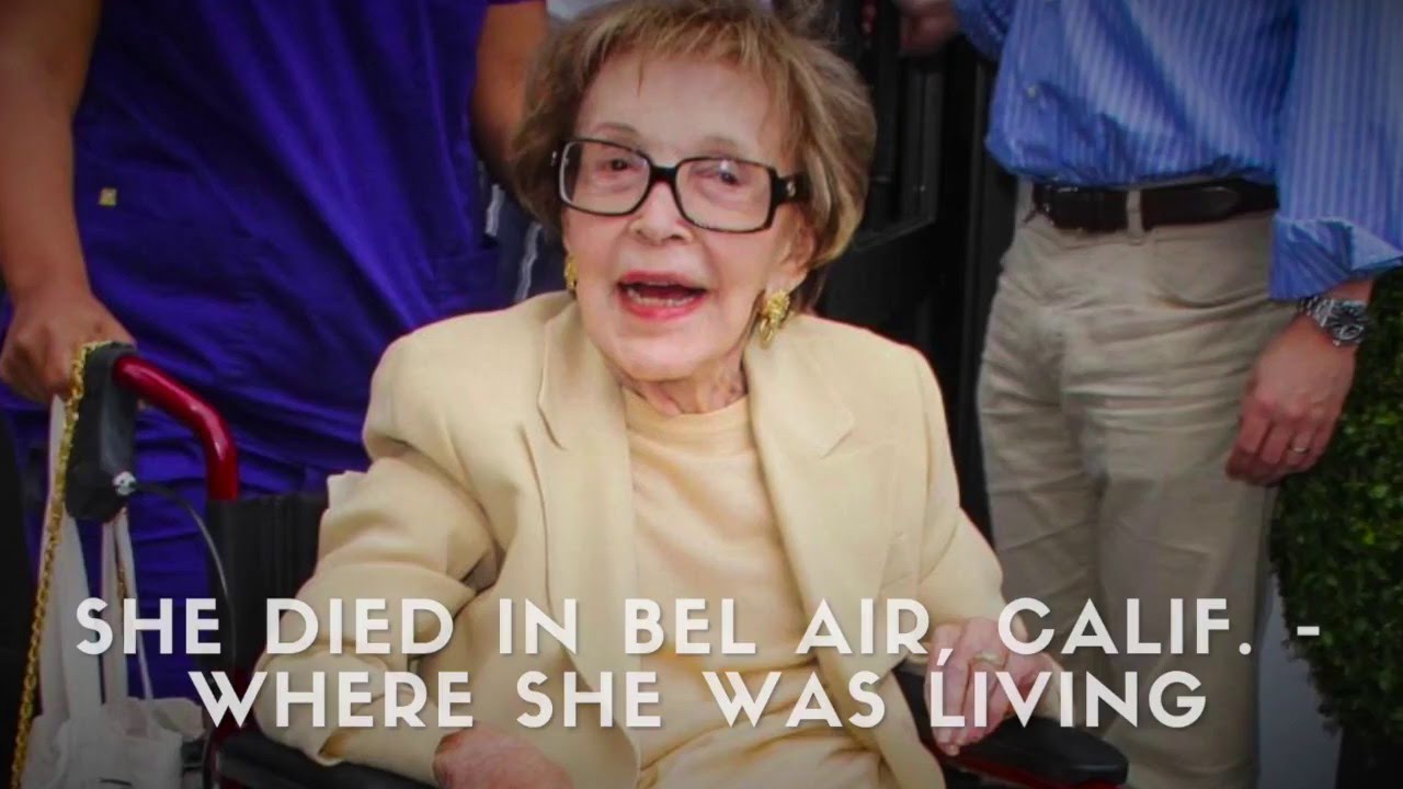 Nancy Reagan Dies at 94