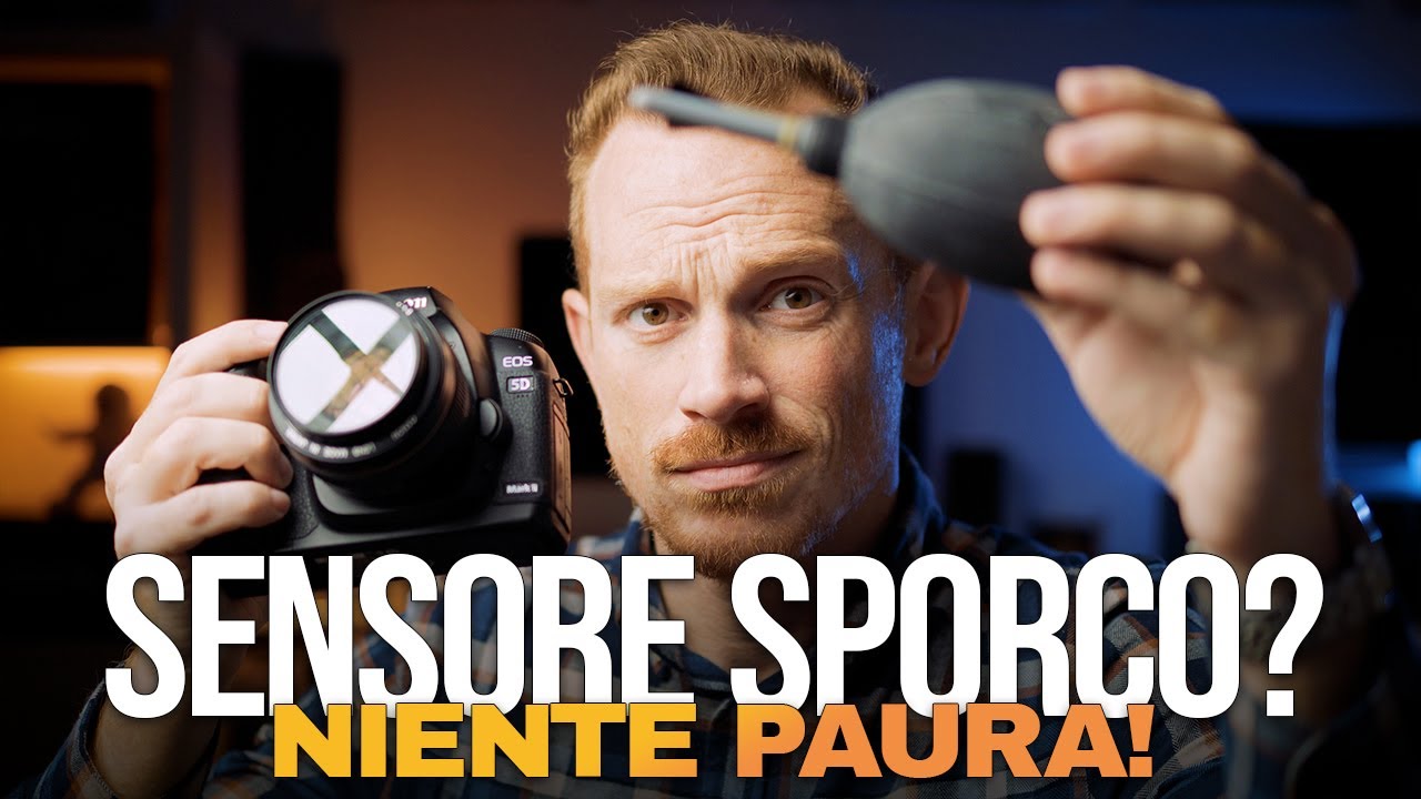 SENSORE SPORCO e FOTO ROVINATE? Ecco Cosa Fare Per Pulirlo! Basta Polvere Non Deve Succedere Mai Più