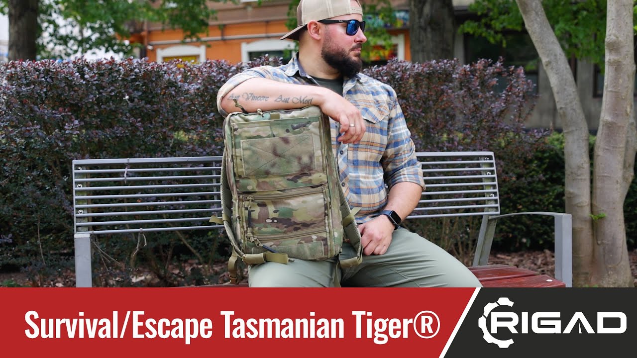 Batoh Survival / Escape Tasmanian Tiger® Batoh pro případ nouze! Evakuační zavazadlo! RIGAD!