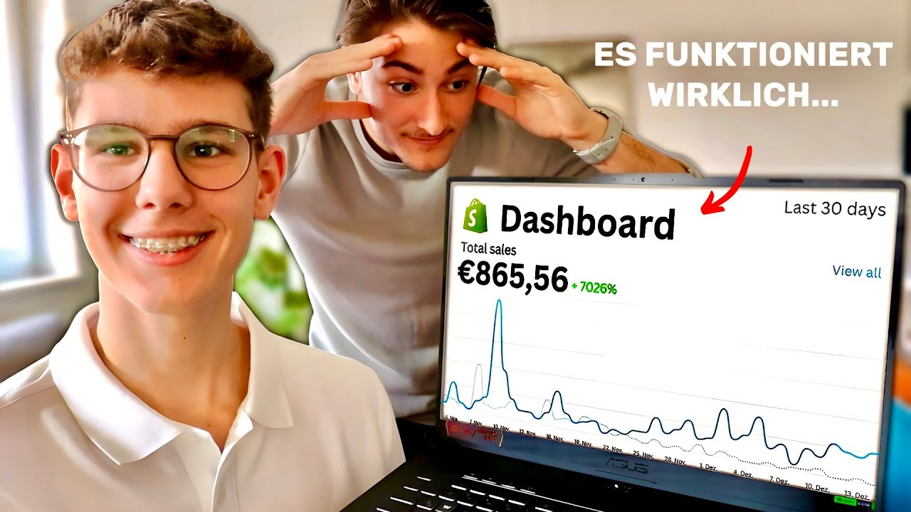 1 Jahr Dropshipping mit 15 - Das ist passiert...