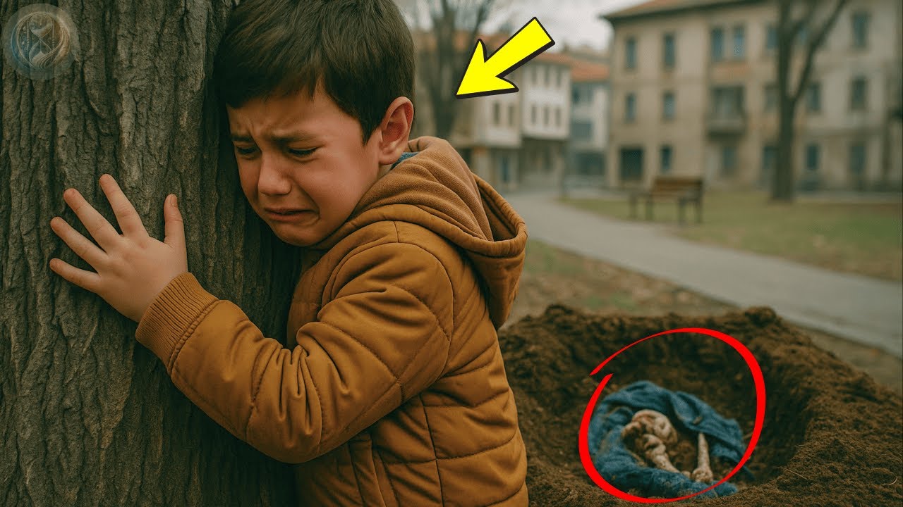 Otizmli çocuk her gün aynı ağacı sarıyordu. Ağaç kesilince… bulunan sır tüm şehri sarstı