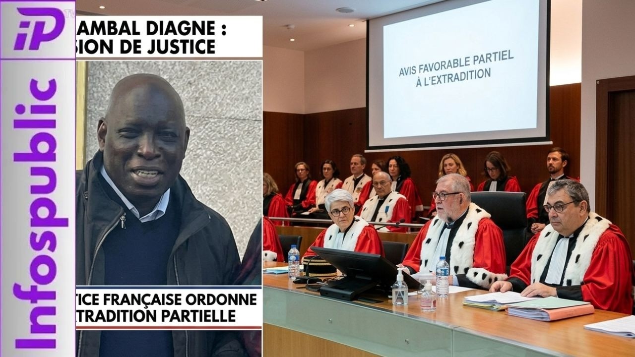 URGENT – COUP DUR, LA JUSTICE FRANÇAISE ORDONNE L’EXTRADITION PARTIELLE DE MADIAMBAL DIAGNE