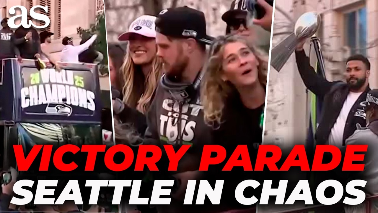 SEATTLE ERUPTS: Seahawks unbelievable Super Bowl LX celebration with VICTORY PARADE