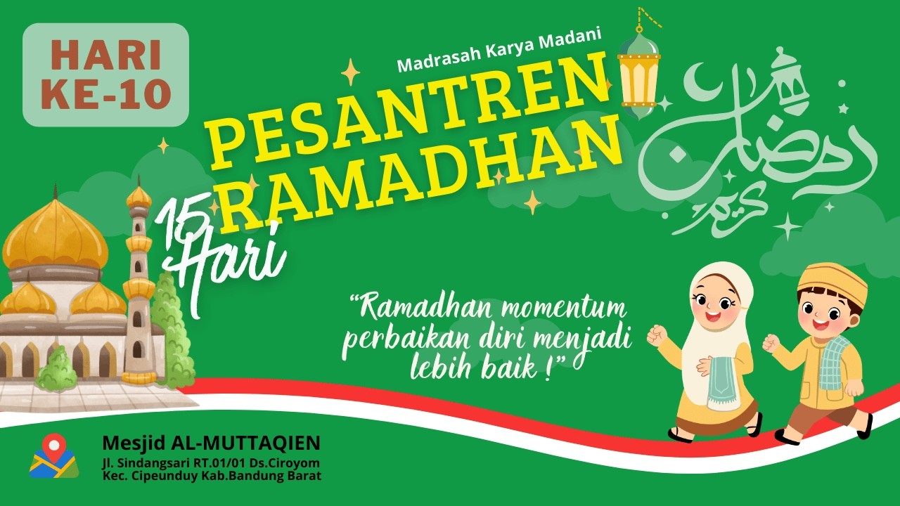 YUUU... TADARUS BARENG BERSAMA SISWA MADRASAH KARYA MADANI HARI KE 10