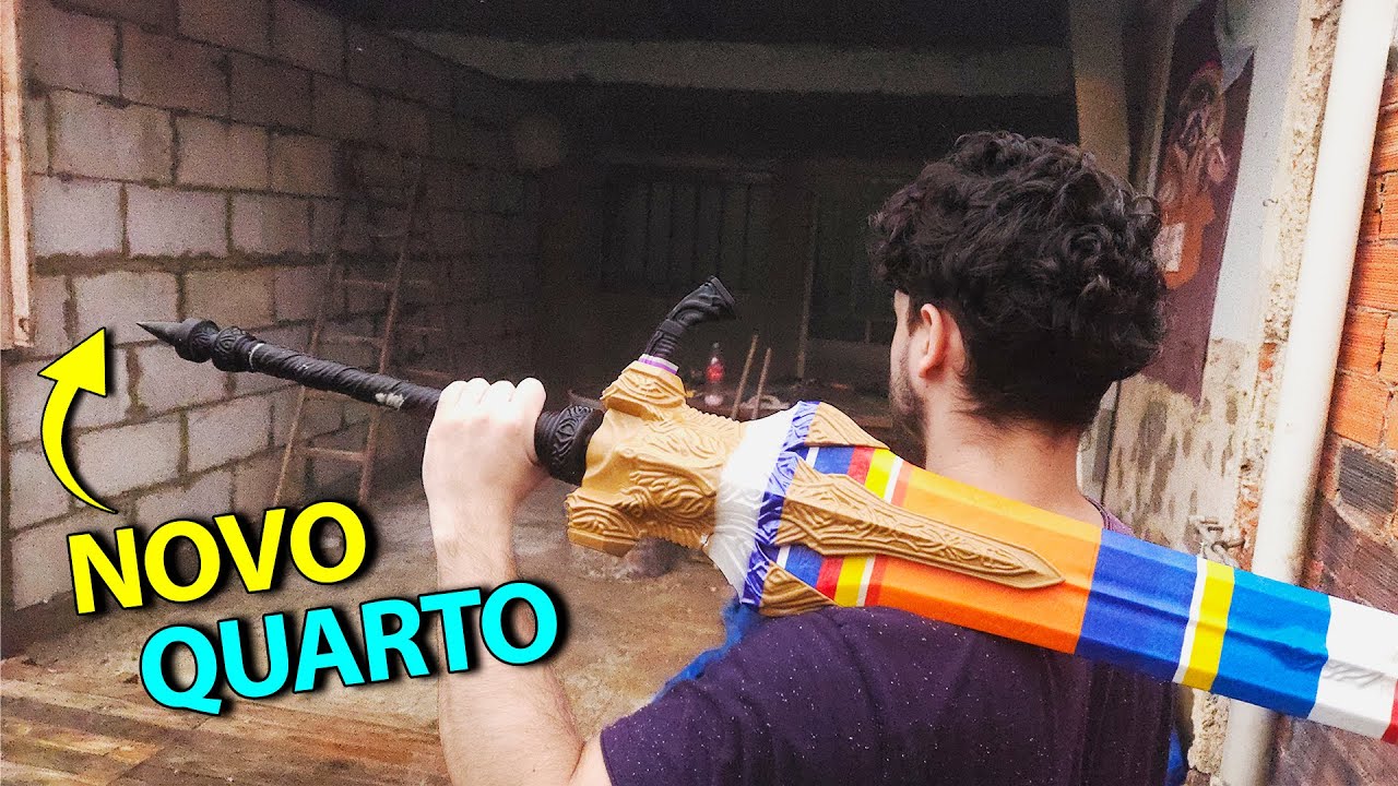 Vou Construir um Quarto Gamer no Fundo da Casa