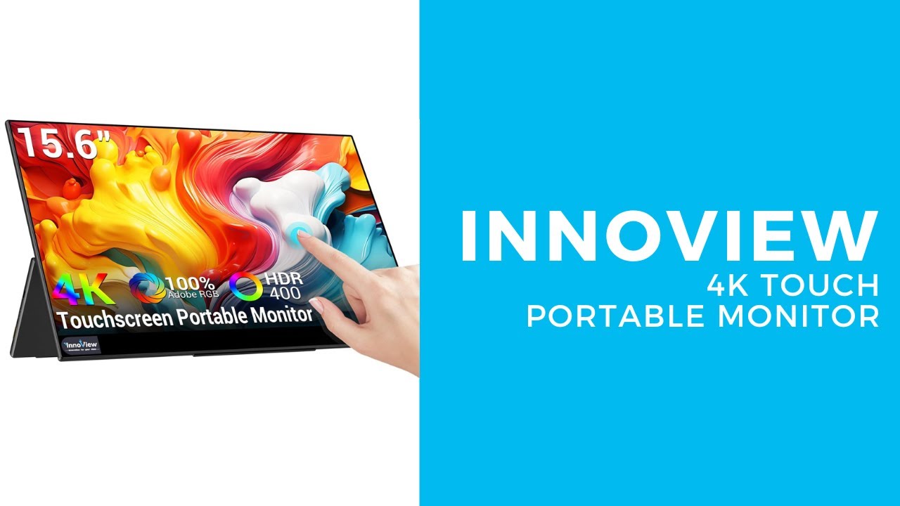 InnoView 4K Portable Touchscreen Monitor