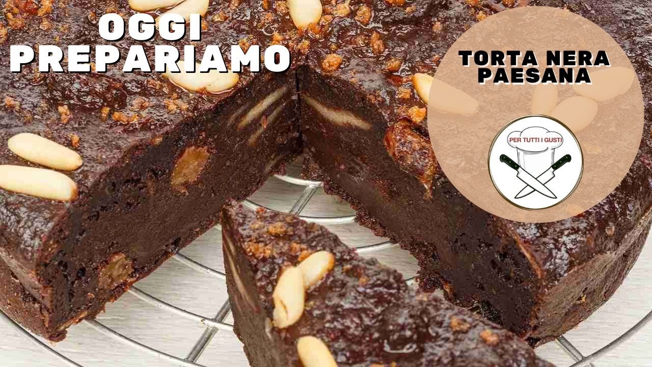 🍫 Torta Nera Paesana &ndash; La Ricetta Originale della Brianza, Ricca e Golosa!