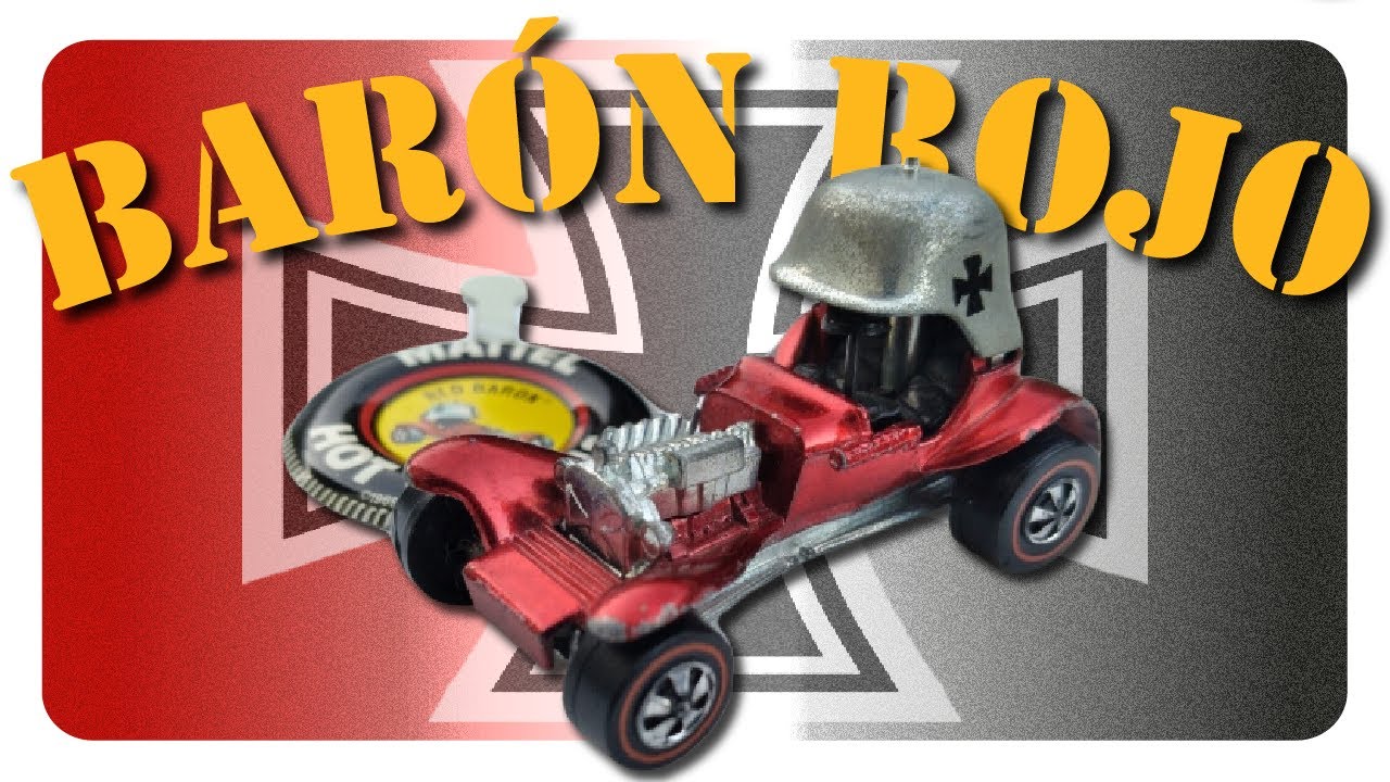 ¡EL BARÓN ROJO! - Una joyita atemporal de Hot Wheels - Historia