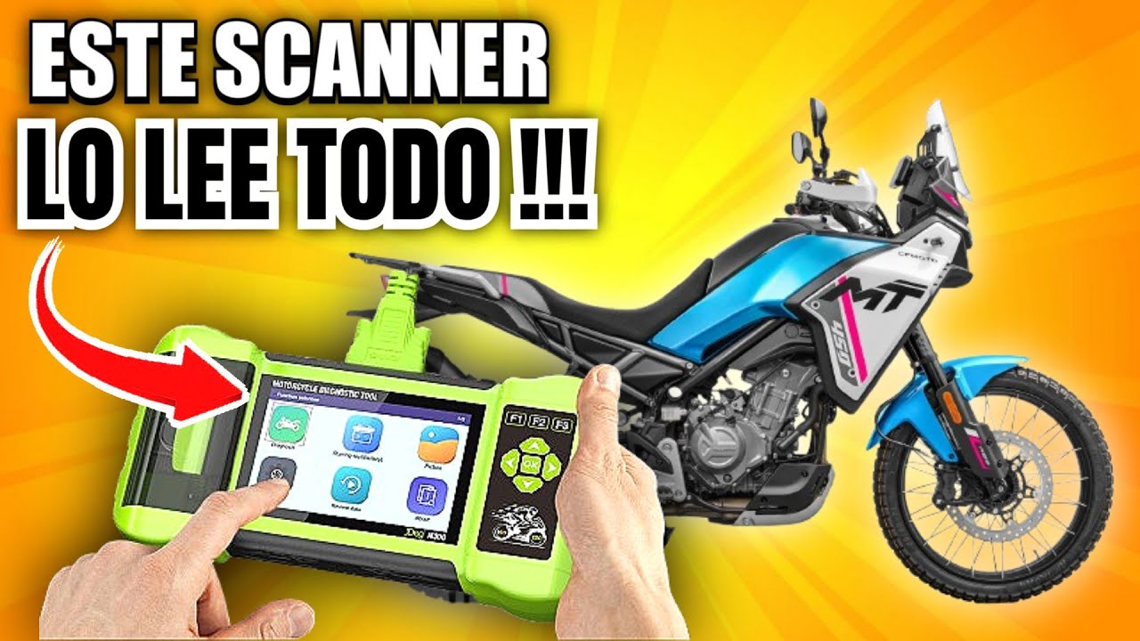 👉 UNBOXING Real del JDiag M300 🔧 El Scanner de Motos que Cambia el Juego