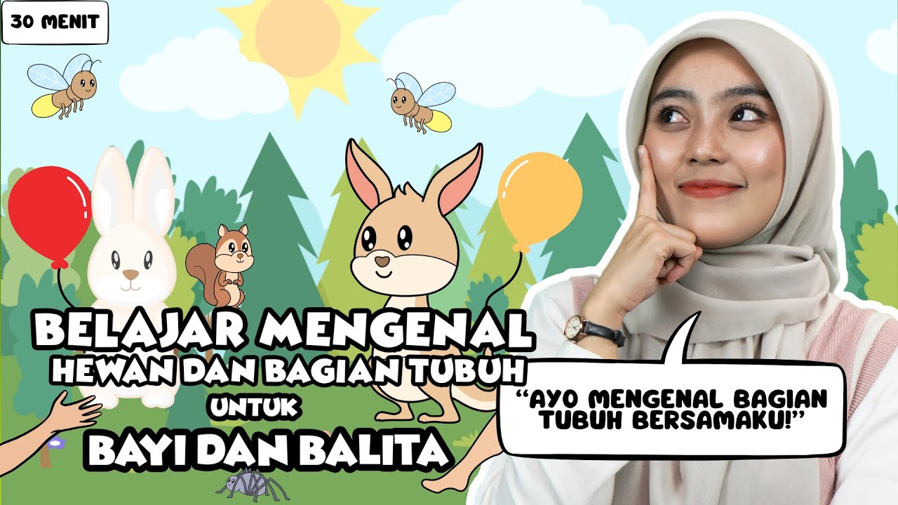 Belajar Untuk Bayi Dan Balita - Mengenal Anggota Tubuh, Nursery Rhymes Untuk Bayi Dan Balita