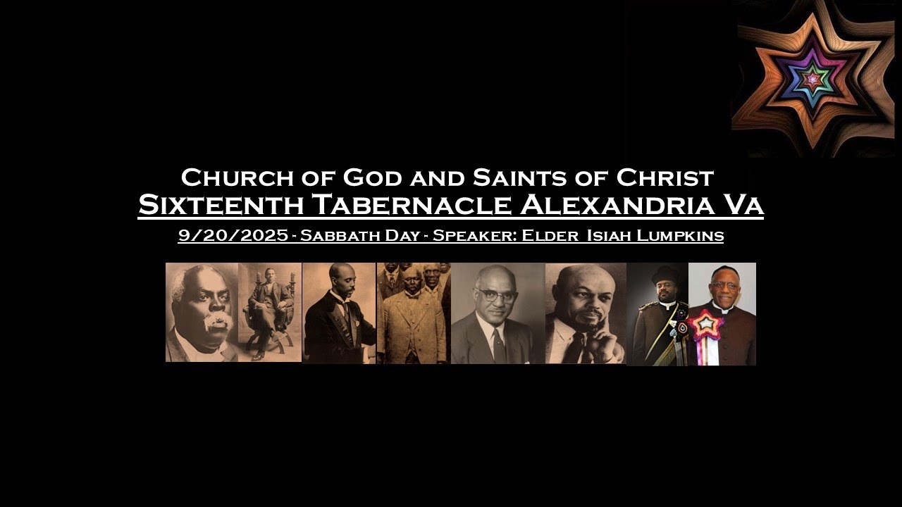 9/20/2025 - Sabbath Day - Speaker: Elder  Isiah Lumpkins 